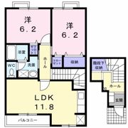 グリーンヒルズの間取り画像