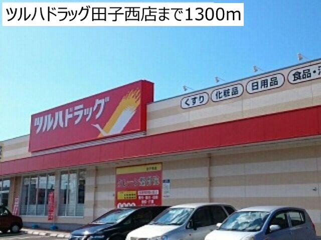 近くのツルハドラッグ田子西店まで1,300m（徒歩17分）