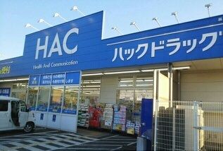 近くのハックドラッグまで860m（徒歩11分）