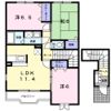 花水木Ⅲの間取り画像