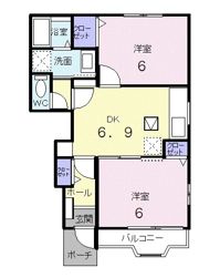 セレッソ カミーノAの間取り画像