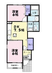 WESTの間取り画像