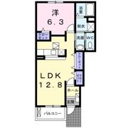 アニメート桜の間取り画像