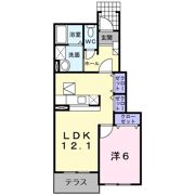 サンティーアの間取り画像