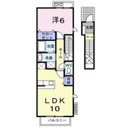 ヴァルト フォルネBの間取り画像