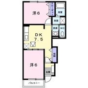 ハーモニーBの間取り画像