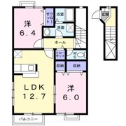 シエルⅠの間取り画像