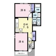 ベルメゾンの間取り画像