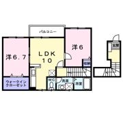 ディアレストの間取り画像