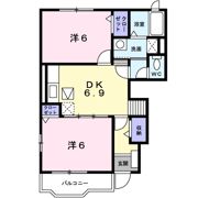 シャン・ド・フルールⅠの間取り画像
