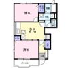シャン・ド・フルールⅠの間取り画像