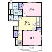 シャン・ド・フルールⅡの間取り画像