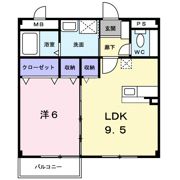 サニー ヴィオラの間取り画像