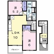 セレーノ広江Ⅱの間取り画像