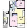 セレーノ広江Ⅱの間取り画像