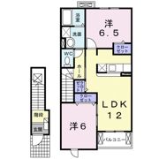ジュネスAの間取り画像