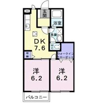nova D棟の間取り画像