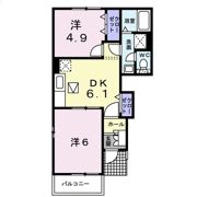 スパーブBの間取り画像