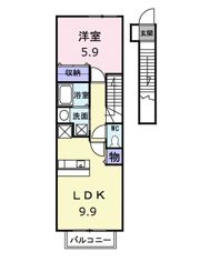 エトワールMarunoの間取り画像