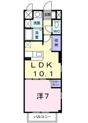 リヴェール愛の間取り画像