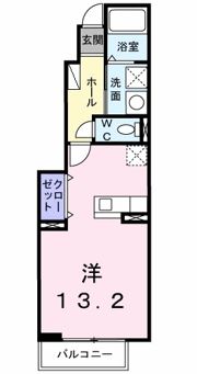 リヴェール喜の間取り画像