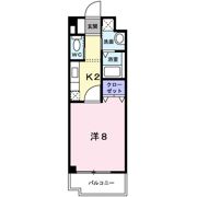 プラシ－ド南海の間取り画像