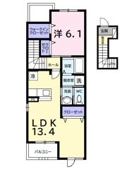 ジャックパレスCの間取り画像