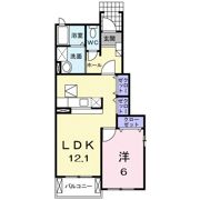 インフォロ－ズBの間取り画像
