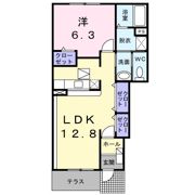 ソレアード・山階の間取り画像