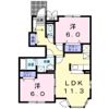 アニメート Bの間取り画像