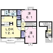 フランドゥーボナールの間取り画像