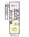 ルミナスNishiharaの間取り画像