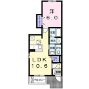 ヴィラ・大堀端Aの間取り画像