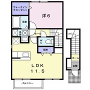 スターアリスⅥの間取り画像