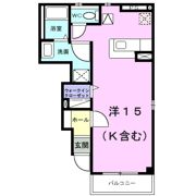 ベル フォンテ－ヌⅠの間取り画像