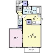 スカイピア文京1 D棟の間取り画像