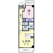 ソレアード・K・Sの間取り画像
