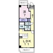 ソレアード・K・Sの間取り画像