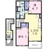 ファミーユ M Bの間取り画像
