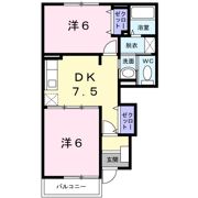 メゾン中の池の間取り画像