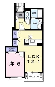 ウィル プランドールの間取り画像