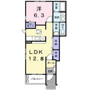 プラシードⅡの間取り画像