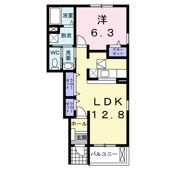 オレンジハイツ山口の間取り画像