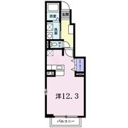 ベルメゾンAの間取り画像