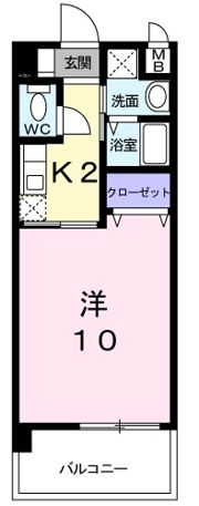 カレント．タウニーの間取り画像