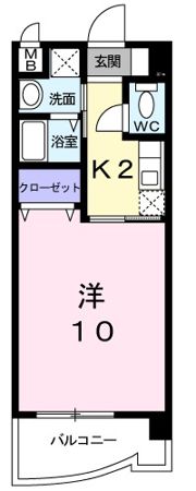 カレント．タウニーの間取り画像