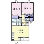 クラールの間取り画像