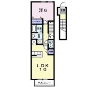 パインビレッジ106の間取り画像