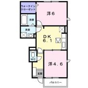 ベル・シノノメⅡの間取り画像