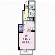 クラール大高Bの間取り画像